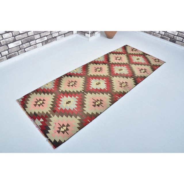 1960s Handmade wool and cotton rug in Turkish Anatolian Carpet, Vintage Area Rug, Turkish Vintage Anatolian Rug, Handmade...