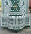 2020s Moroccan Green & White Mosaic Tile Fountain / Rafraf Style For Sale - Image 5 of 7