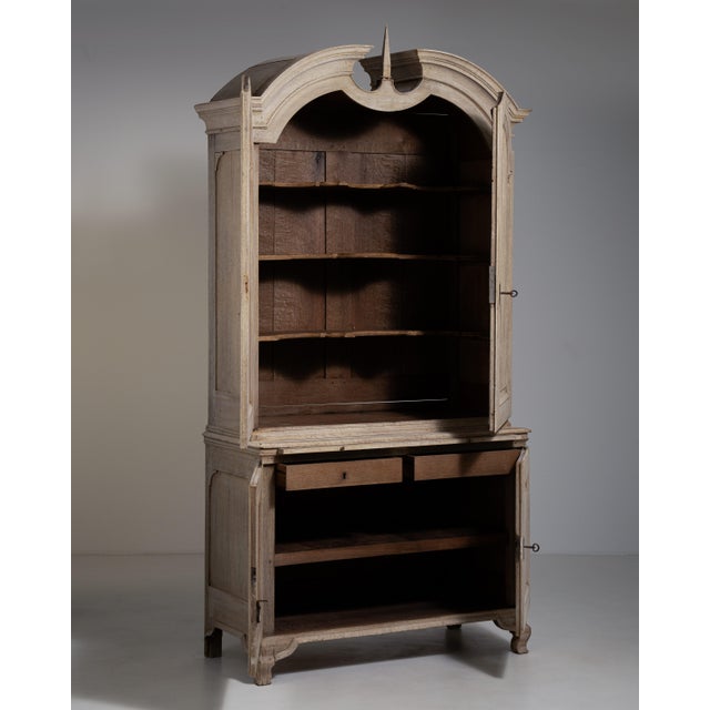 Louis XV Oak Cabinet, Rococo Style, France, Early 19th Century For Sale In Greensboro - Image 6 of 13