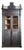 18th Century Italian Ebonized Corner Cabinet For Sale