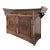 Vintage Chinoiserie Buffet Server with Pagoda Table Top Made of Solid Wood with Asian Style Carvings For Sale - Image 10 of 10