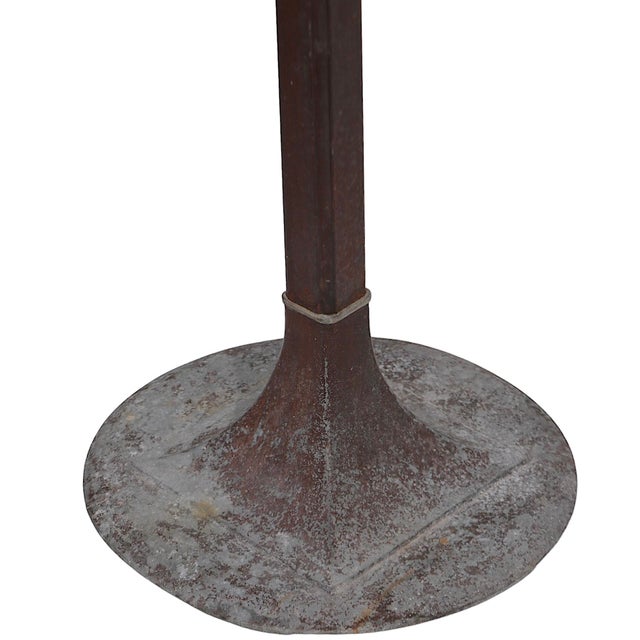 Freestanding Industrial Style Coat & Hat Rack For Sale - Image 11 of 11