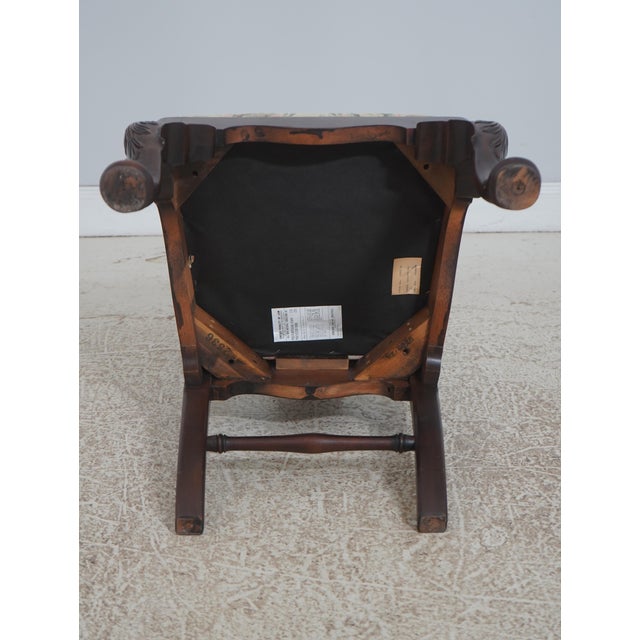 Set of 8 Henredon Mahogany Carved Dining Chairs For Sale - Image 16 of 18