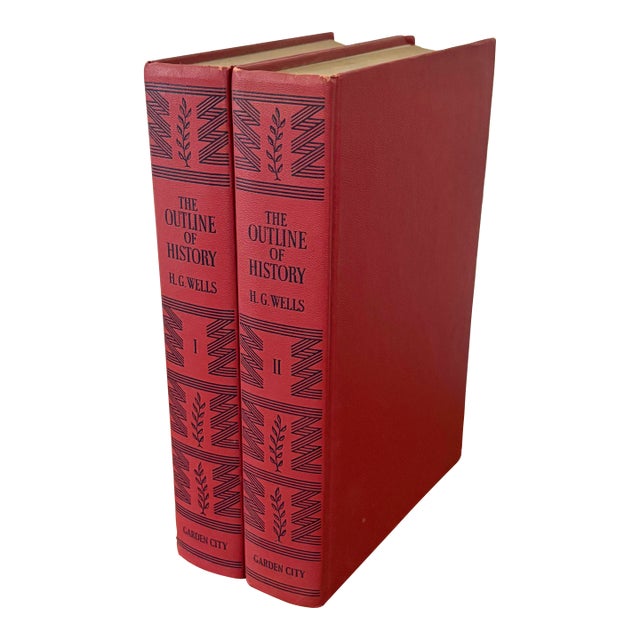 H. G. Wells' "The Outline of History" Complete Set of 2 For Sale