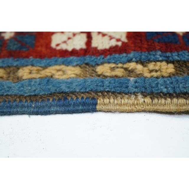 Antique Caucasian Talish Rug 5'1'' X 10'11'' For Sale - Image 4 of 13