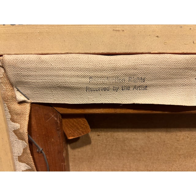 Tan Robert Douglas Hunter 20th C. American Artist. Realist Painting Apollo Statue For Sale - Image 8 of 8