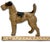 Hubley Manufacturing Company Very Rare Oversize 1930s Hubley #387 Standing Full Figure Fox Terrier Cast Iron Dog Doorstop - 10 Inches Tall X 12 Inches Long For Sale - Image 4 of 18