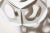 1960s Preben Dahl Style White Enameled Steel Hanging Pendant For Sale - Image 6 of 9