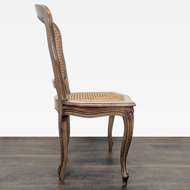 French Provincial Vintage French Provencial Dining Side Chair For Sale - Image 3 of 9