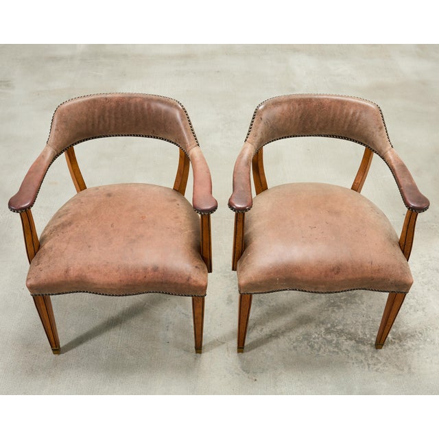 Set of Six Ralph Lauren Hither Hills Studio Dining Armchairs For Sale In Sacramento - Image 6 of 18