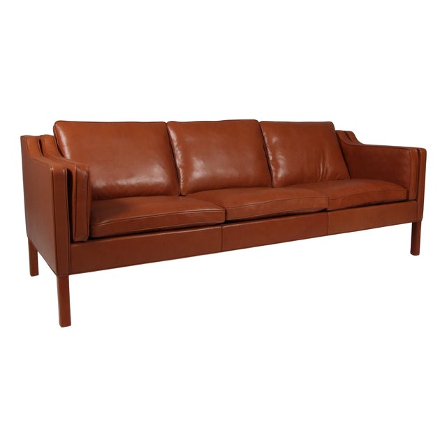 Model 2213 3-Seater Sofa attributed to Børge Mogensen for Fredericia For Sale