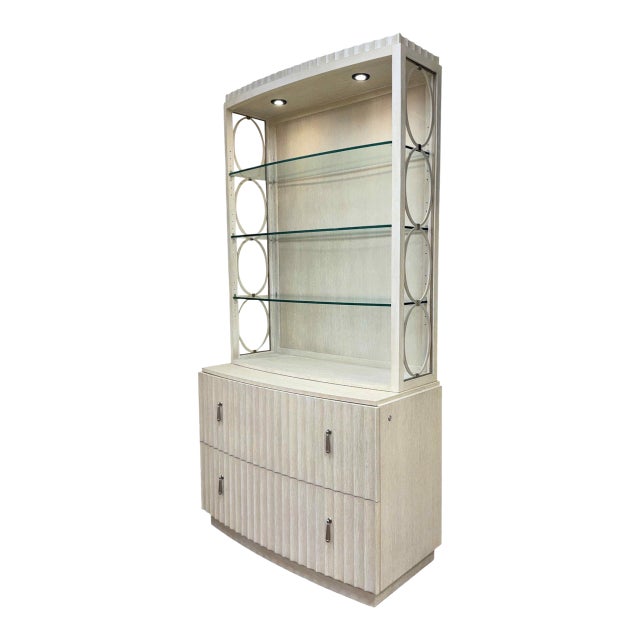 Lexington Sligh Cascades Birkdale File Chest & Display Hutch Deck For Sale