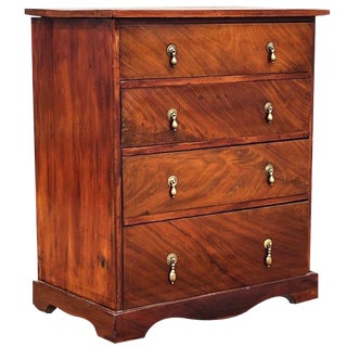 Small Mahogany Chest of Drawers For Sale