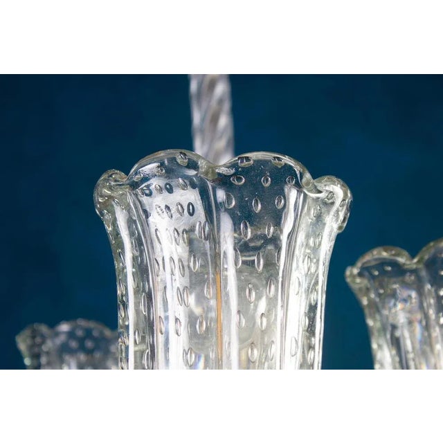 Art Deco Chandelier by Barovier & Toso For Sale - Image 8 of 15