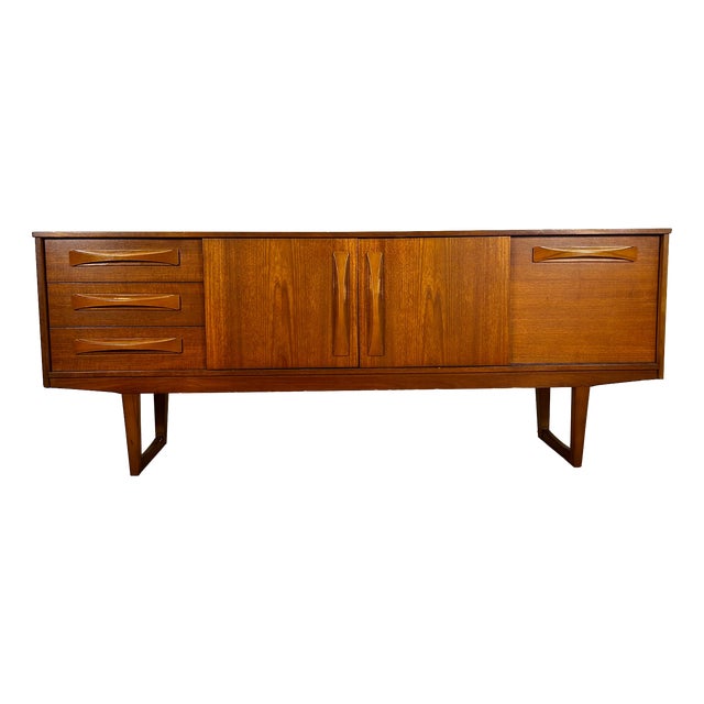 Wooden Sideboard from Stonehill, 1960s For Sale