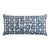 Kevin O'Brien Daisy Navy 10 x 20" Performance Pillow For Sale