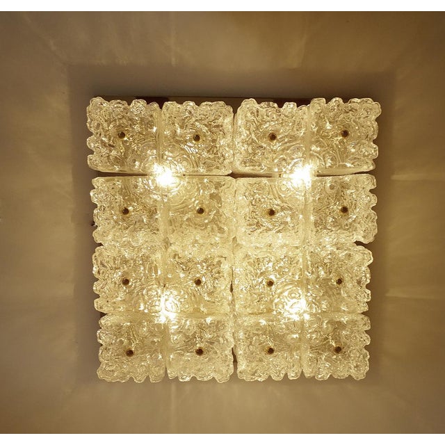 Large Bubble Glass Ceiling Lamp from Limburg For Sale - Image 16 of 18