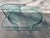 Glass Late 20th Century Modernist Glass Side Table For Sale - Image 7 of 13