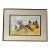 Original Framed Lakota Native American Abstract Drawing “Sicango” by Donald F Montileaux For Sale