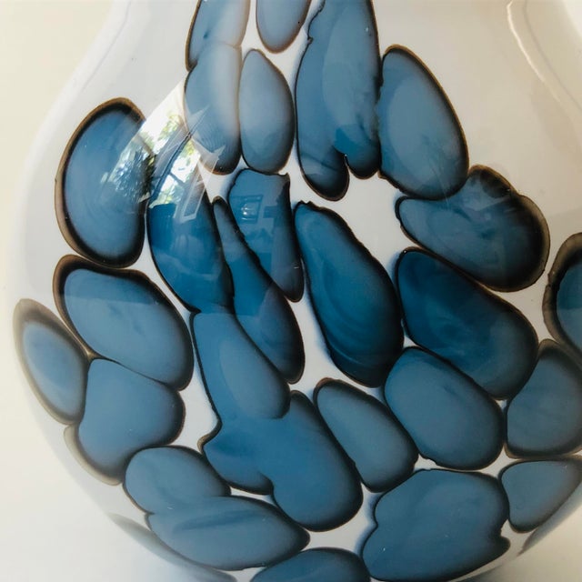 Large Art Glass Pear by Zorza Poland For Sale In San Francisco - Image 6 of 8