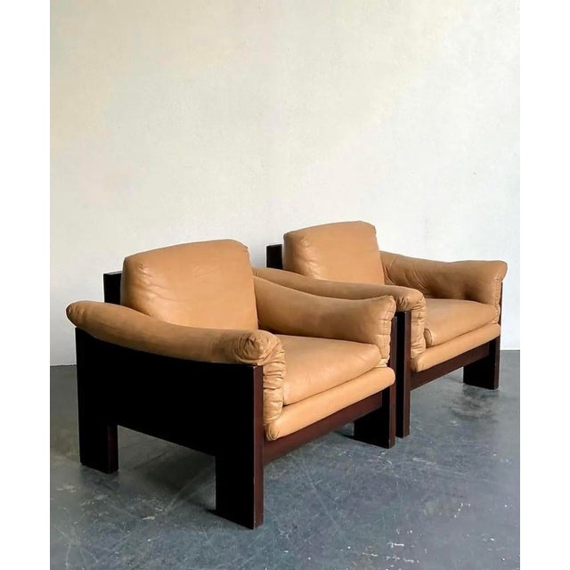 Vintage Boho Milo Baughman for Thayer Coggin Case Lounge Chairs - A Pair For Sale - Image 11 of 12