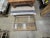 Wood Solid Reclaimed Wood Coffee Table With Glass Top For Sale - Image 7 of 8
