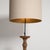 1970-1979 France Rich Walnut Brown Turned Walnut Floor Lamp For Sale - Image 4 of 11