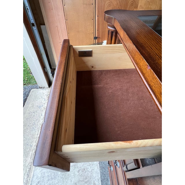 American Signature West Indies Faux Bamboo and Woven Rattan Dresser For Sale - Image 11 of 12