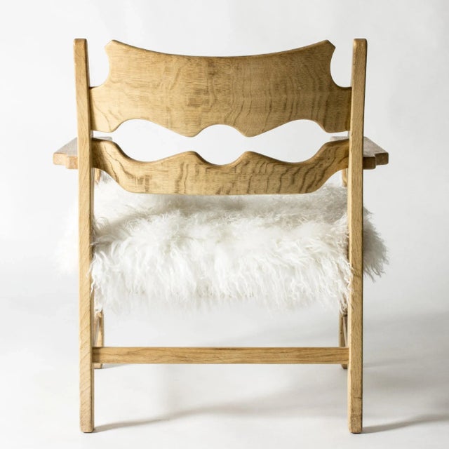 Mid-Century Modern Mid-Century Razorblade Lounge Chair by Henning Kjærnulf, 1960s For Sale - Image 3 of 8