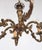 Small Six-Arm Brass Chandelier For Sale - Image 3 of 6
