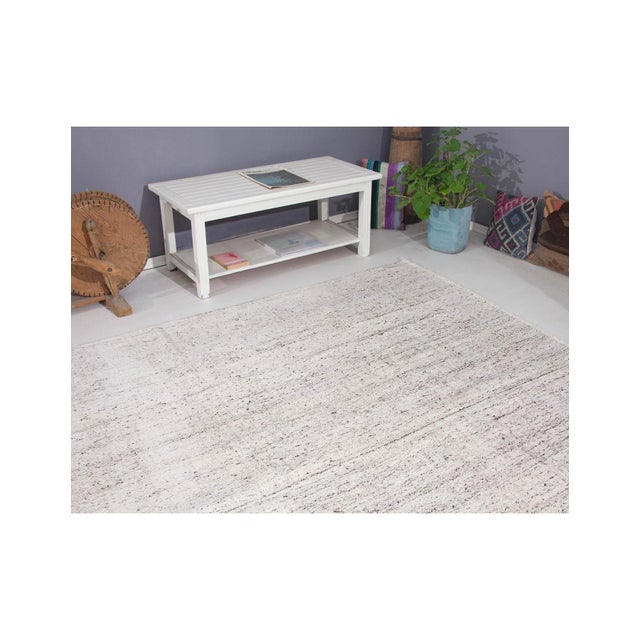 Modern Vintage Turkish Kilim Rug - 8`6" X 9`4" For Sale In Los Angeles - Image 6 of 6