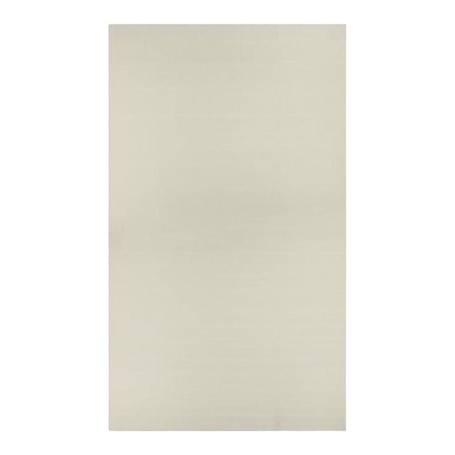Rug & Kilim’s Modern Textural Rug in White Tones - 14x24 For Sale