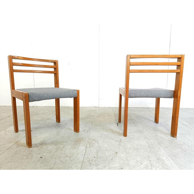 SG 1200 Dining Chairs by Cees Braakman for Pastoe, 1970s, Set of 4 For Sale - Image 11 of 12