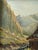 Late 19th Century German Alpine Oil Painting - Signed by Fische For Sale In Minneapolis - Image 6 of 6