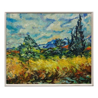 Chantal Grimb, Everything Is Rhythm, 1972, Oil Painting For Sale