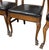 Late 19th Century Early 1900’s Stomps-Burkhardt Co, American Edwardian-Era /Tiger Oak / Leather Upholstery Dinning Chair Set of 6 For Sale - Image 5 of 12
