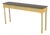 Gothic Style Green Painted Console Table For Sale
