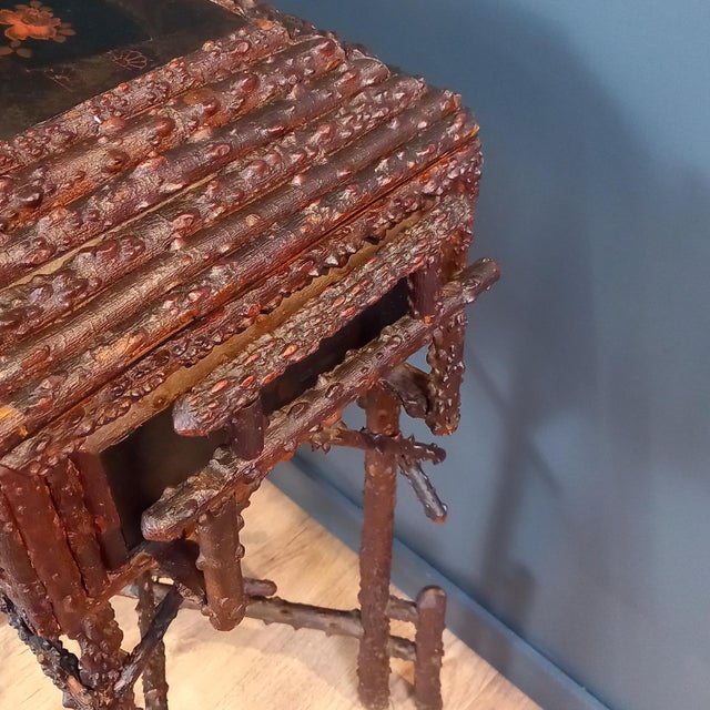 Antique Japanese Sewing Table For Sale - Image 11 of 14