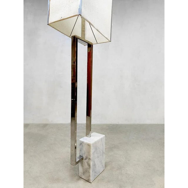 Pure Italian Elegance! This rare floor lamp is a design by Giovanni Banci. Produced in the 70s by Banci Firenze....