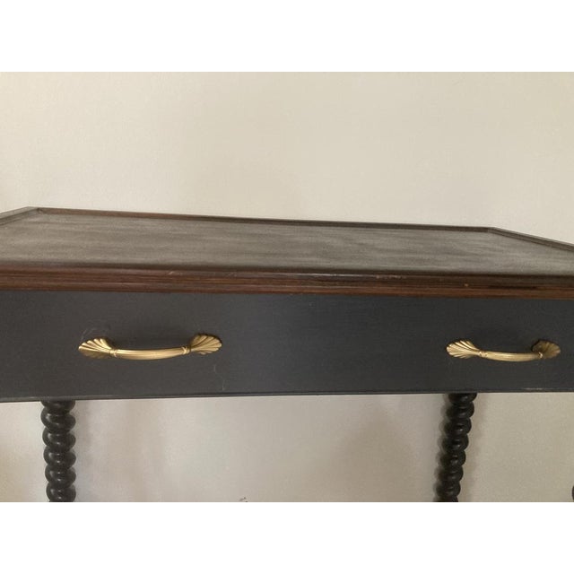 Wood Vintage French Console Table, 1940 For Sale - Image 7 of 12