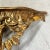 French Country Rare Large Mid Century French Style Gilt Wall Console Table Made in Italy For Sale - Image 3 of 12