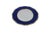 Limoges, France 1920's Ceralene Malmaison Raynaud Limoges France Cobalt and Gold Star Lunch Plate Rooster Mark For Sale - Image 4 of 7