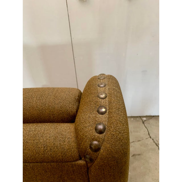 Danish Modern Highback Lounge Chair in Style of Henning Kjærnulf, 1960s For Sale - Image 15 of 16