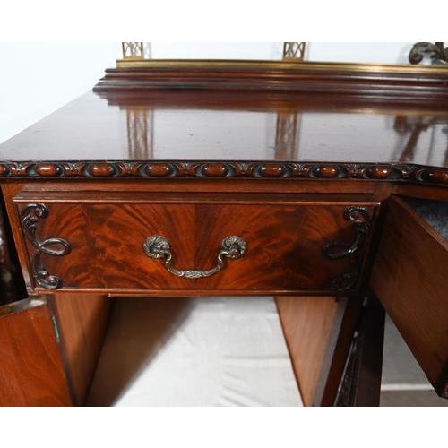 Chippendale Mahogany Sideboard, 1890 For Sale - Image 6 of 12