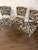 Metal Vintage Chrome Dinette Chairs in Tiger Chenille - Set of 3 For Sale - Image 7 of 10