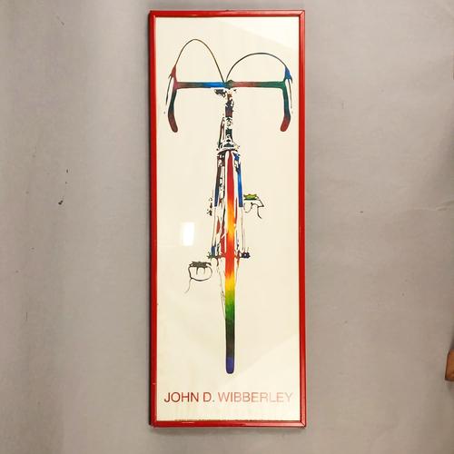 1980s John Wibberley, Bike, 1980, Paper For Sale - Image 5 of 5
