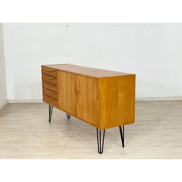 Tan Vintage Senesche Series 602 Sideboard by Franz Ehrlich for Hellerau For Sale - Image 8 of 14