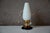1960s Small Bohemian Table Lamp in Gold, Black and White, 1960s For Sale - Image 5 of 9