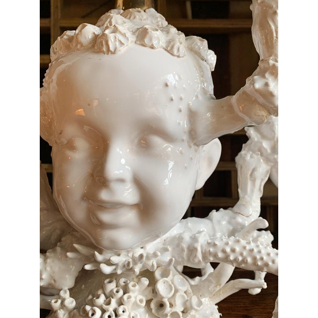 Ceramic "Lobster Boy #5," Porcelain Sculpture by Robert Hechler For Sale - Image 7 of 18