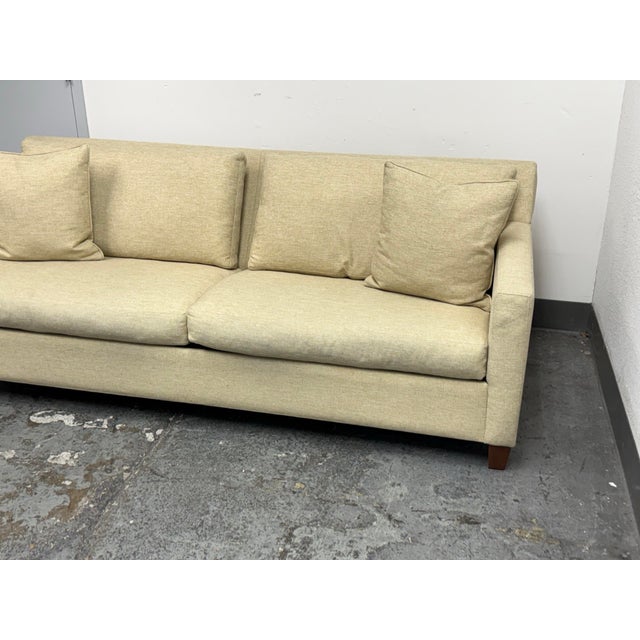 Tan Queen Size Castellano Alissa Bespoke Sleeper Sofa For Sale - Image 8 of 12